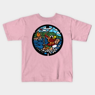 Takamatsu Drain Cover - Japan - Front Kids T-Shirt